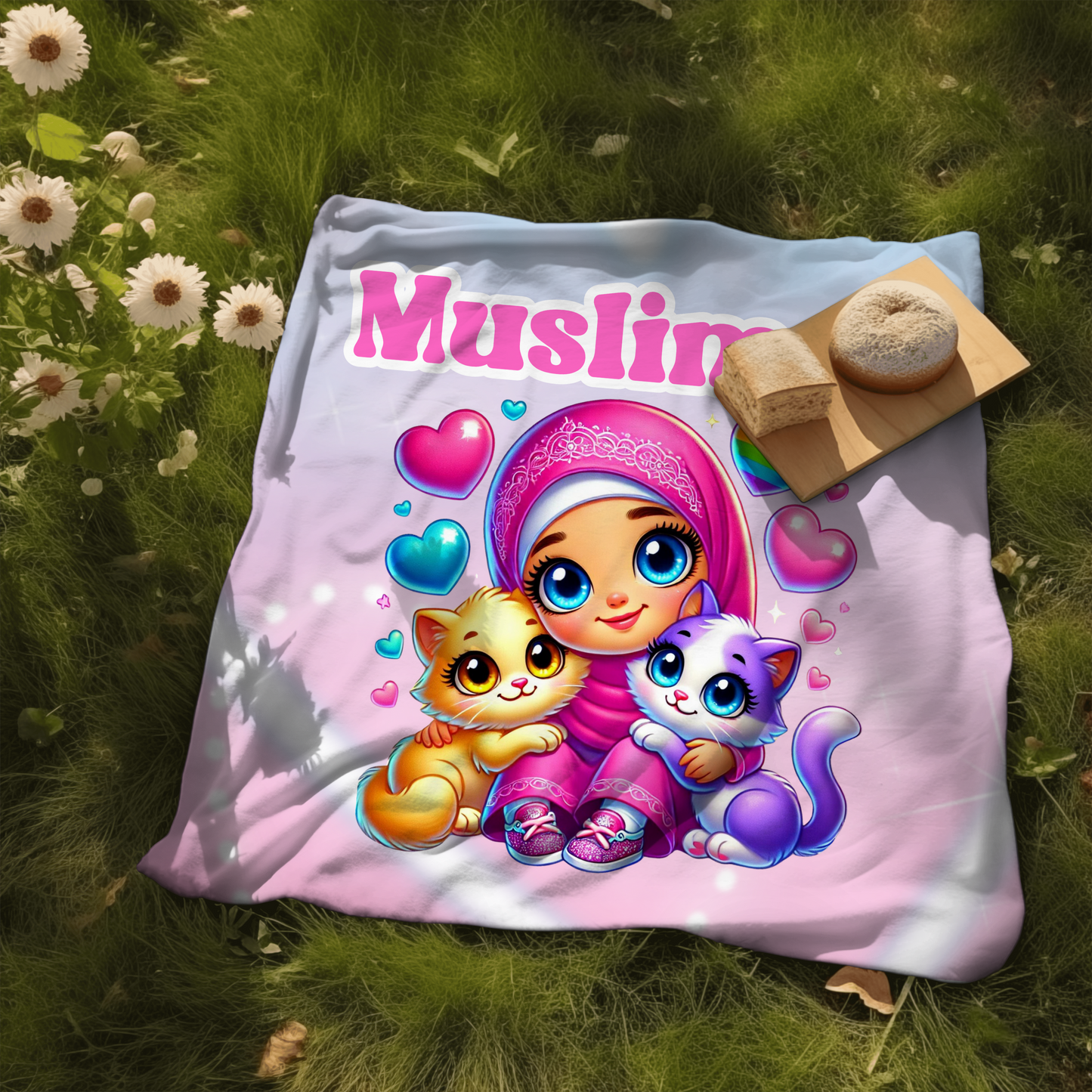 Cozy Muslim Cuties Blanket
