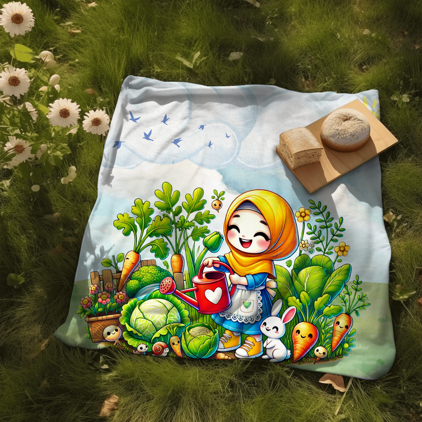 Little Garden Blessings Blanket