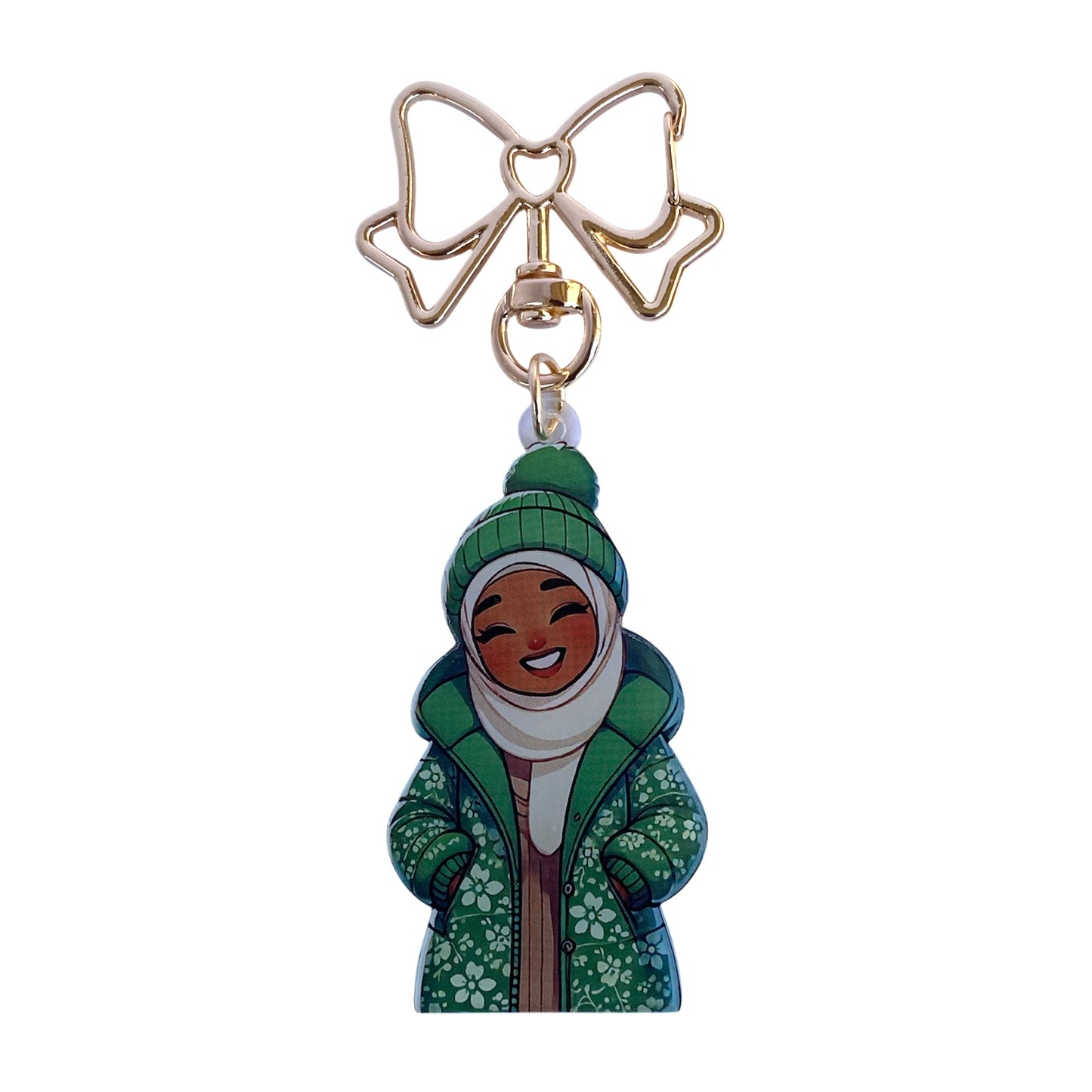 Muslimah Charms - Green (Set of 6)