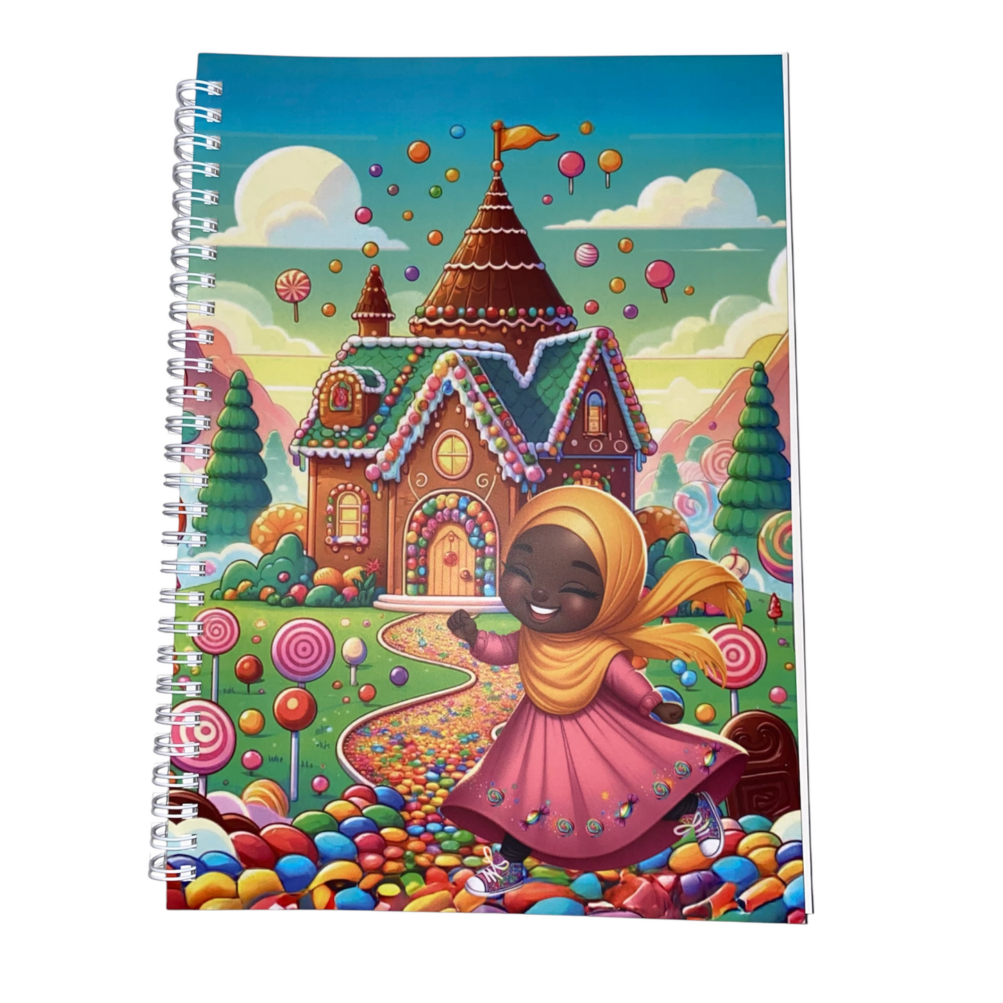 Beautiful Bloom Spiral Notebook - Candyland