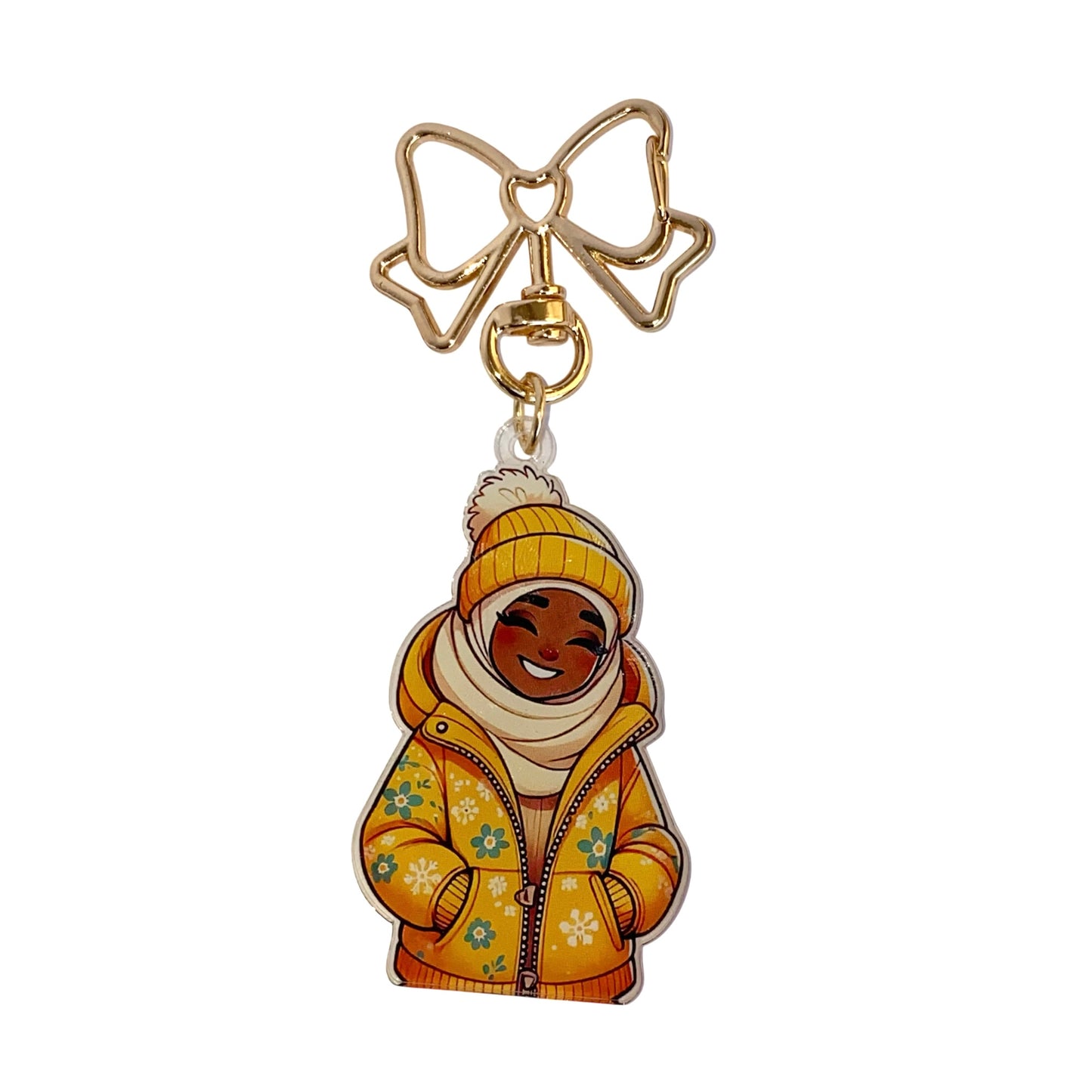 Muslimah Charms - Yellow (Set of 6)