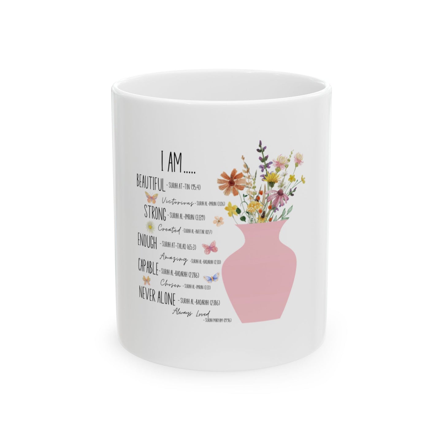 I Am...Ceramic Mug 11oz – Celebrate Your Faith