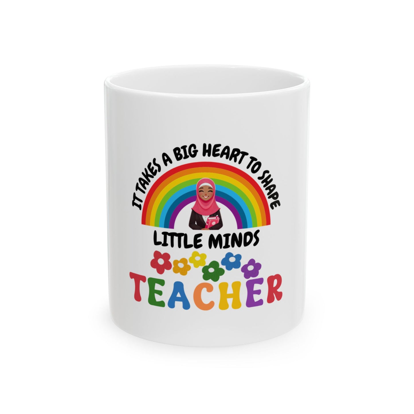 Big Heart Teacher Mug 11oz – Celebrate Muslim Educators