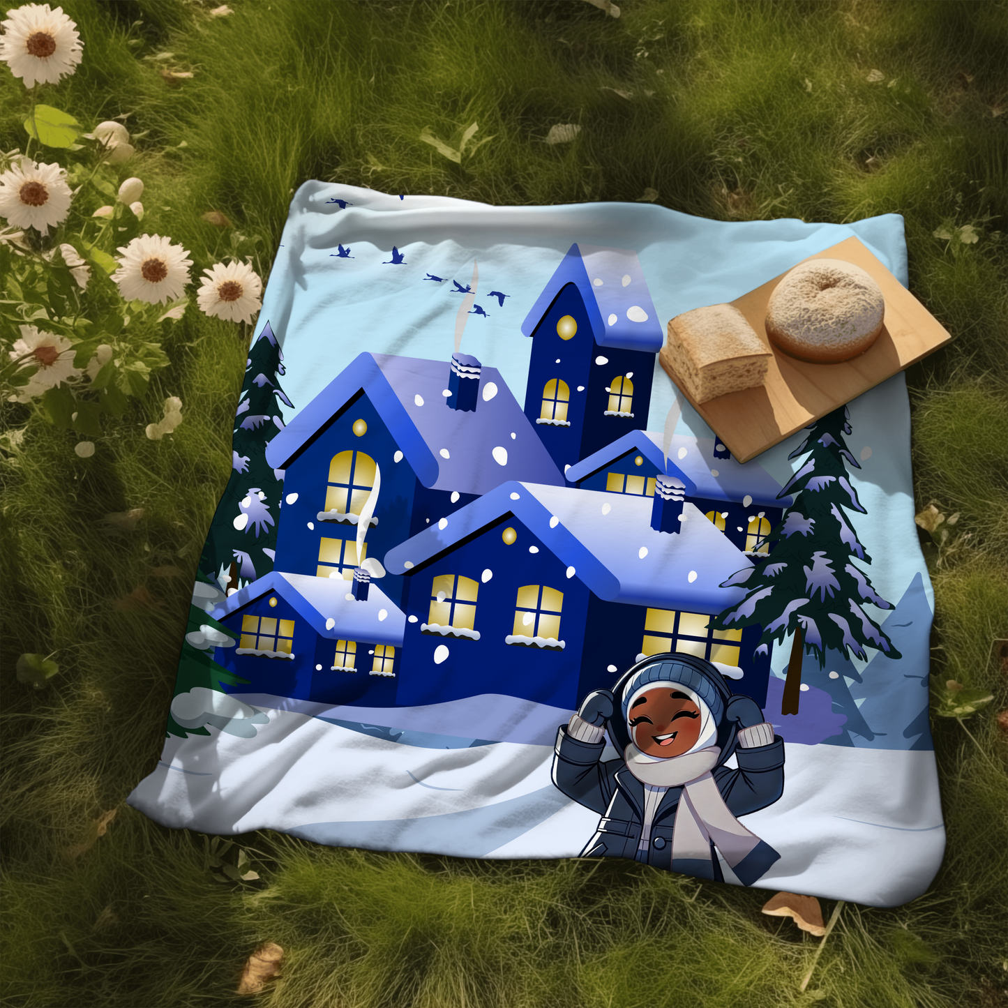 Cozy Winter Wonderland Blanket
