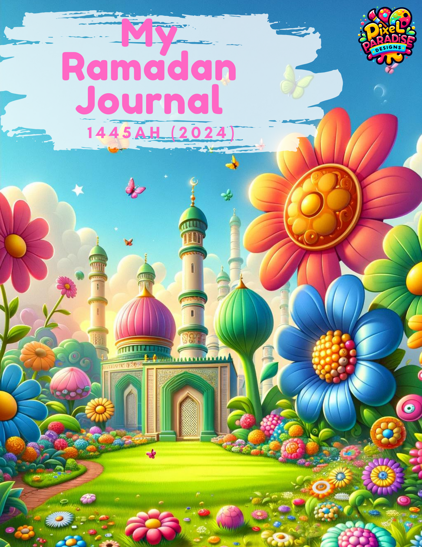 Ramadan Reflections: A Kid's Daily Journal for Girls (Download Only)