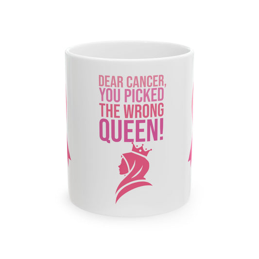 Queen of Patience - Victorious in Pink Mug.