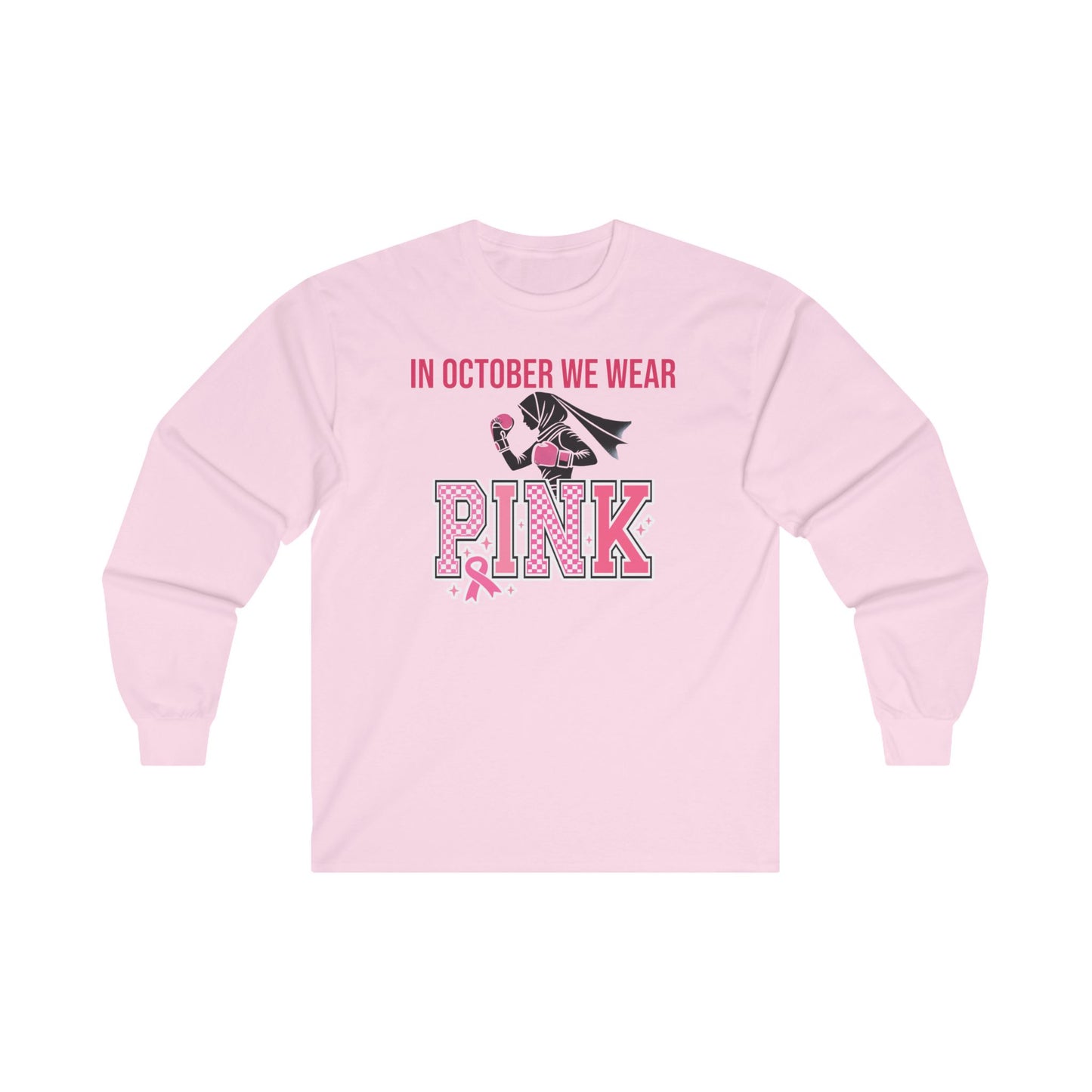 "Strength in Pink - Hijabi Warrior Edition" Unisex Ultra Cotton Long Sleeve Tee